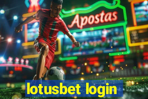 lotusbet login